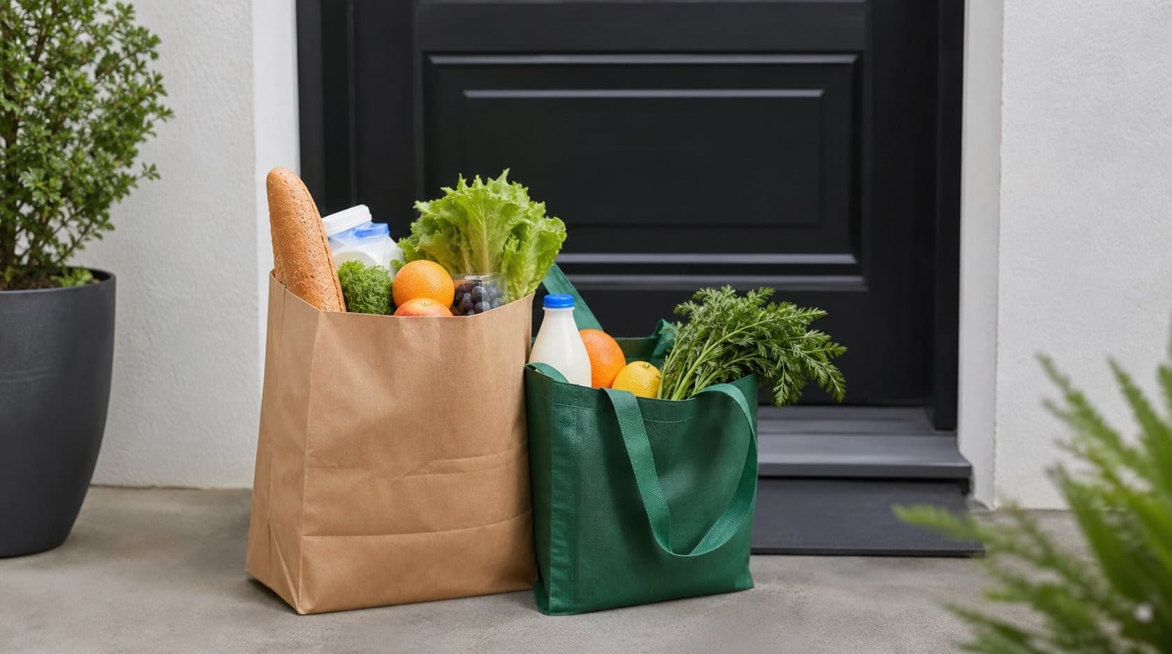 Grocery delivery at your doorstep